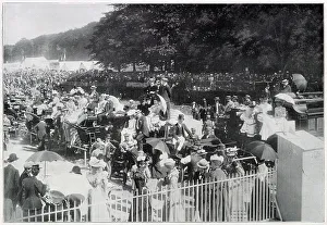 Racecourse Prints: The coaches