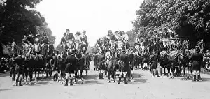 Coaching Prints: A Coaching Club Meet, Hyde Park, London - Victorian period