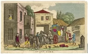Adjusted Gallery: Coaching Inn Yard / 1812