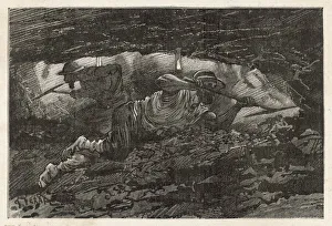 Coal Mining Collection: At the Coal Face / 1869