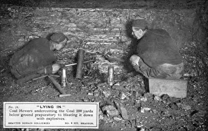 Davy Prints: At the Coal Face / 1910