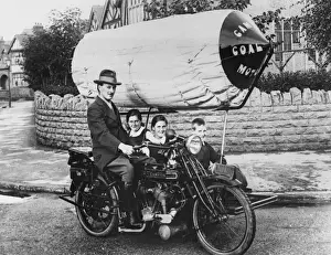Coal gas Motorcycle
