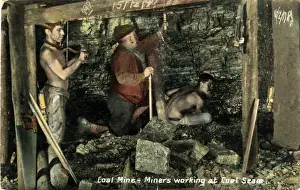 Seam Prints: Coal Miners Working a Seam