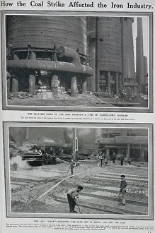 How the coal strike affected the iron industry