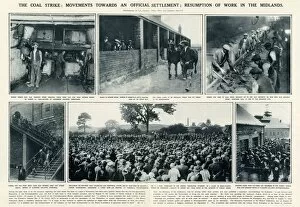 Images Dated 18th September 2017: Coal strike: movements towards an offical settlement 1926