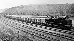 Rails Prints: Coal train, Great Western Railway, South Wales