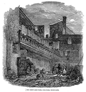 The coal yard in Kings Arms Yard, Drury Lane, London The coal yard in Kings Arms Yard, Drury Lane, London