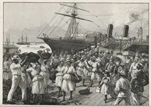 Continue Prints: Coaling at Jamaica