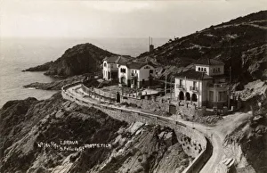 Images Dated 14th February 2018: Coast road in Sant Feliu de Guixols, Catalonia, Spain