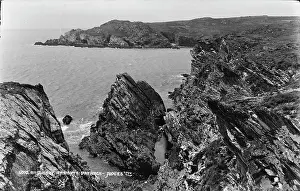 Forth Prints: Coastal Cliffs at Forth Dafarch