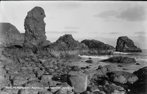 Formations Prints: Coastal Rock Formations Near Aberdeen