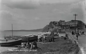 Budleigh Prints: Coastal Scene at Budleigh Salterton