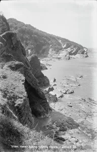 Tranquil Prints: Coastal Scene at Combe Martin