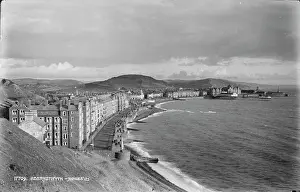 Aberystwyth Prints: Coastal View of Aberystwyth
