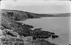 Cardigan Prints: Coastal View at Ghybert on Sea