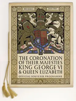 Commemorating Prints: Coat of Arms George VI