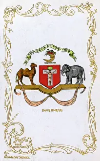 Devices Prints: The Coat of Arms of Inverness, Scotland
