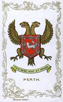 The Coat of Arms of Perth, Perthshire, Scotland