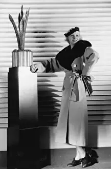 A coat designed by Dolly Tree for Virginia Bruce