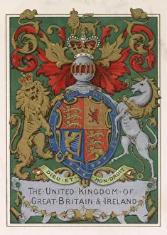 Devices Prints: The Coats of Arms of the United Kingdom
