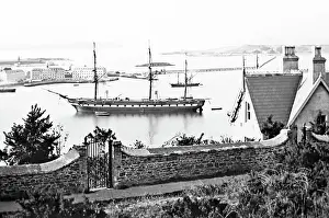 Queenstown Prints: Cobh (formerly Queenstown) Harbour, Ireland