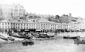 Queenstown Prints: Cobh / Queenstown East Beach early 1900s