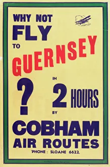 Images Dated 24th May 2012: Cobham Air Routes Poster