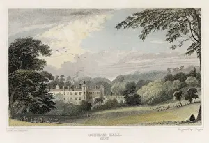 Cobham Prints: Cobham Hall / Kent / 1830