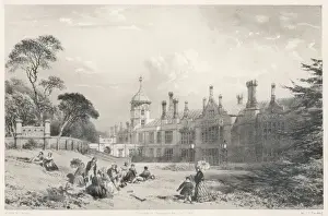 Cobham Prints: Cobham Hall, Kent 1843