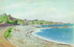 Channel Prints: Cobo Bay, Guernsey, Channel Islands