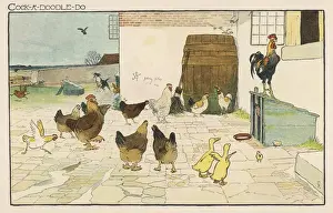 Farm House Prints: Cock-A-Doodle-Doo
