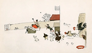 Old Lady Lost Shoe 1899