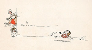 Old Lady Lost Shoe 1899