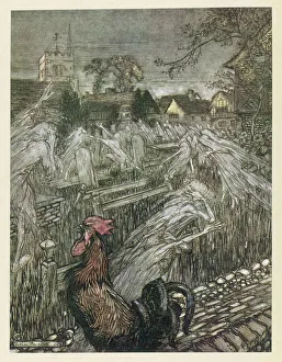 Crow Prints: AT COCK-CROW