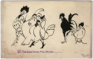 The Cock with Two Wives by George Ranstead
