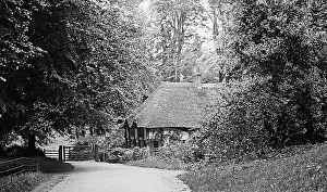Cockington Prints: Cockington Court Lodge, Devon, Victorian period
