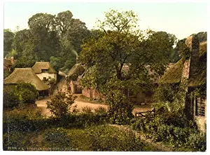 Cockington Prints: Cockington Village, Torquay, England