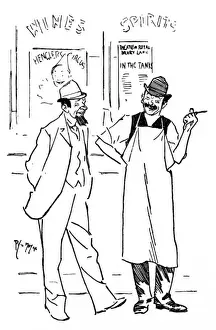 Laugh Prints: Two Cockney Costers having a jovial chat
