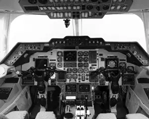 Cockpit of the British Aerospace 125-1000