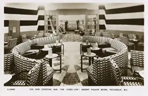 Chez Prints: Cocktail bar, the Chez Cup at the Regent Palace Hotel