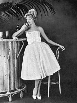 Lace Collection: Cocktail fashion, 1958