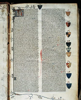 Infancy Gallery: Codex 131. Guidus of Bausio. Archidiaconus Rossarium. Folio