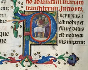 Codex 98. Missale Romanum. By Pedro Ferris (1415-1478), Deta