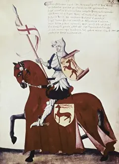 Quattrocento Prints: Codex Capodilista, 1435. Knight