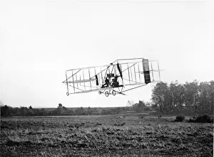 Cody biplane No 2 the Michelin Cup Biplane in the air