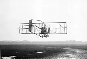 Cody biplane No 2 the Michelin Cup Biplane in the air