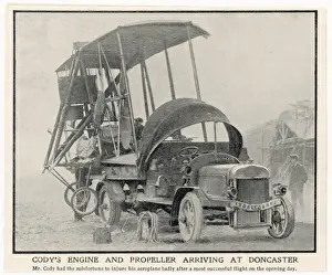 Cody Biplane Dismantled