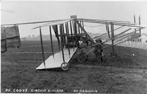 Cody Circuit of Britain Biplane at Hendon