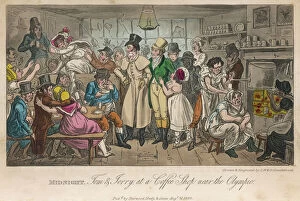 1820 Collection: Coffee House in London