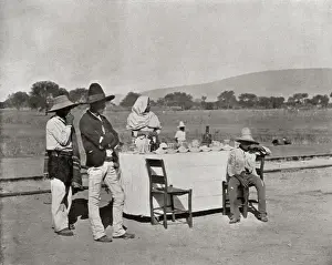 Coffee Stand, Central Railroad, Mexico